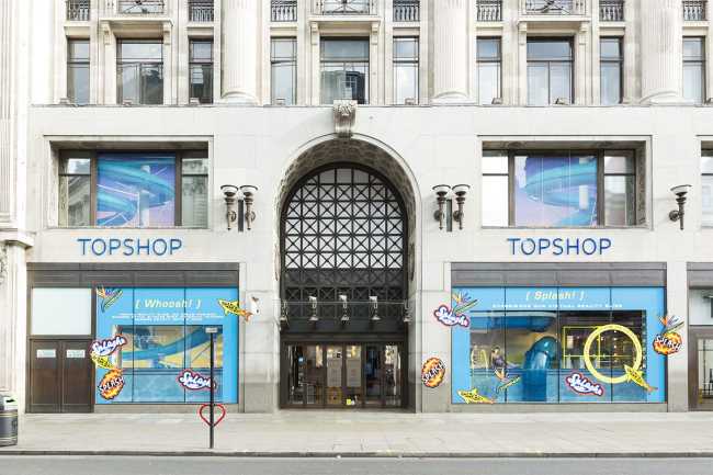 Store in London between virtual reality and design